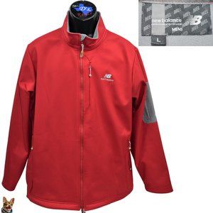 New Balance Large Men's Red Neoprene Full Zip Jack